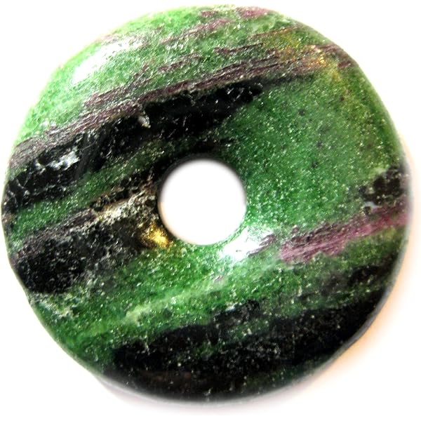 Amaryllis Donut Aus Silber-Obsidian, 30 Mm – Handgeschliffener Schmuckstein Mit Zertifikat
