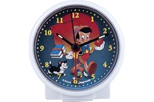 DigiTech Sveglia e cronometro, Plastica, Weiß Pinocchio, 10 x 4 x 10 cm
