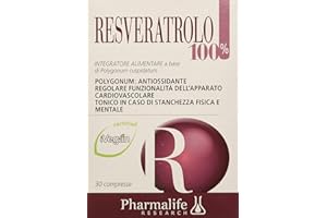 PHARMALIFE RESEARCH Pharmalife Resveratrolo 100%, 30 Compresse