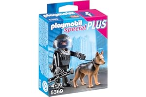 PLAYMOBIL - Policía Especial con Perro (53690)