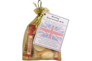 SMILE GIFTS UK MILITARY/NAVY/ARMY/RAF Novelty Survival Kit Gift (ARMY)