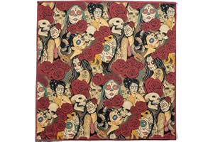 OCEANIA LEGENDS Day of the Dead Tattoo ladies Skull Snakes Bandana