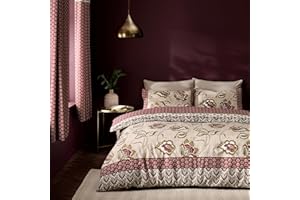 Catherine Lansfield Kashmir - Doppeltes Bettbezug-Set, König (220x230 cm)