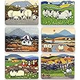 The Whimsical World of Thomas Joseph Cork Backed Placemat Sets, Set 1