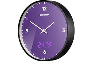Bresser MYTIME LEDSEC Morado
