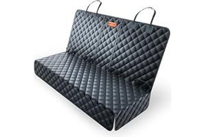 PETPROVED Housse Protection Voiture Chien Protege Housse Bache Couverture Tapis Hamac Siege Voiture pour Chien Protection Siege Arriere Banquette Arriere Couverture Protege Housse Bache Transport