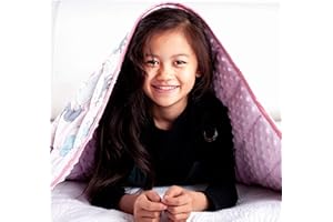 Sleepymoon Gewichtsdecke, schwere Decke (Einhorn, 100 x 150 cm - 2 kg)