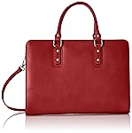 Chicca Tutto Moda Borsa a cartella da donna con manici, modello italiano, Vera Pelle 100% Made in Italy