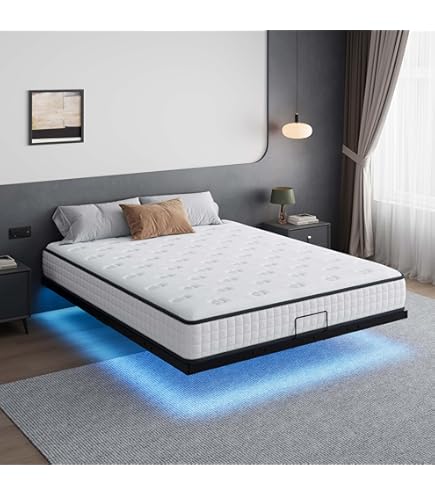 Bed frame 160 x 200 cm with base – 160 x 200 cm bed base with feet