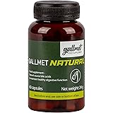 Gallmet-Natural 60 Capsules - Ox Bile Powder Capsules for Digestive Problems (125mg Ox Bile)