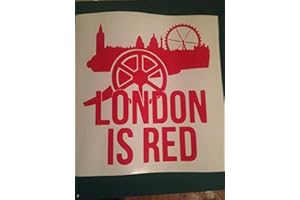 STICKERBOROUGH Arsenal London ist rot – Wand/Tür/Laptop – Sticker/Aufkleber