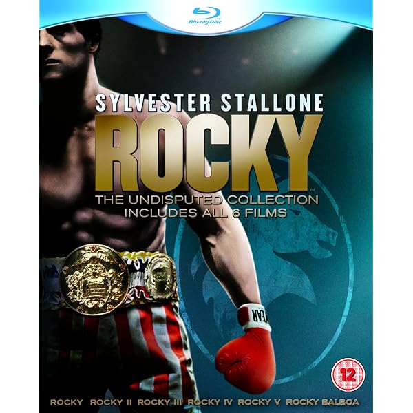 Rocky 40th Anniversary Collection [Blu-ray]: Amazon.co.uk: DVD