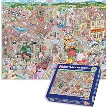 Puzzle 'I Love Healthcare' 1000 Teile – Lustiges Krankenhaus‑Chaos Von Mike Jupp, 50 X 66 Cm