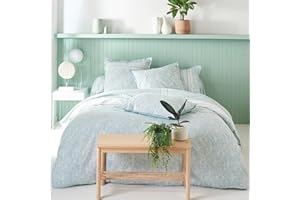 LINNEA Bettbezug, 280 x 240 cm, 100 % Baumwolle, Ecru