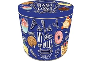 GENERIC Gran Ducale Italia Original Classic Panettone 1kg in "Bake with Love" Art Tin
