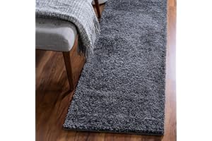 GULLAMBO Fluffy Shaggy Runner Rug – Soft, Non-Slip & Washable Long Pile Carpet for Hallways, Bedrooms, Stairs & Living Rooms – Perfect for High-Traffic Areas, Entryways & Landings