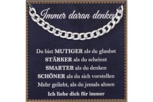 Rajputana S925 Sterling Silber 5mm Dicke Kubanische Halskette Für Mann, Silberkette Herren Robuste Hypoallergene Halskette Herren Geschenke Für Männer/Sohn/Papa Schmuck 18/20/22/24 Zoll