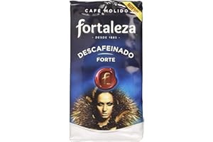 CAFÉ FORTALEZA – DESDE 1885 - Café FORTALEZA - Café Molido Descafeinado Forte, Pack de 3 x 235 g, Totale: 705 g