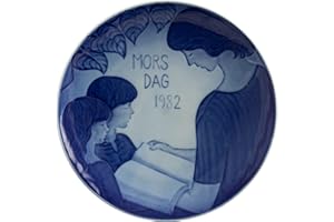 ROYAL COPENHAGEN PIATTO FESTA DELLA MAMMA 1982 ORIGINALE PORCELLANA PRIMA SCELTA