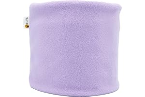 Lupa Cache-cou en polaire double couche fait à la main pour enfants - Cache-cou pour enfants pour garçons et filles - Foulard en polaire pour l'hiver