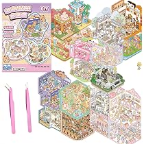 Maak je eigen scènestickers - cartoon huissticker 3D-effect - maak je eigen scènestickers, plakboekdecoratie tool voor kinderen en volwassenen Maak je eigen scènestickers - cartoon huissticker 3D-effect - maak je eigen scènestickers, plakboekdecoratie tool voor kinderen en volwassenen
