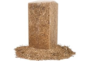 HEUKOENIG.DE 20 kg Rapsstroh Einstreu für die Haltung von Nagetieren, natürlich Beste Qualität von Heukönig