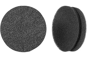 Steinberg14 Filtri Rotondi in Poliuretano per Sistema di Ventilazione - 3 unità Filtro dell'Aria - 125mm Filtro Antipolvere - Filtro Lavabile per Unità di Recupero Calore