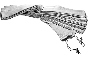 vhbw Copertura protettiva compatibile con Nilfisk Supreme 250, 150 tubo di aspirapolvere centralizzato - Ø 60 mm, lungo 11 m grigio