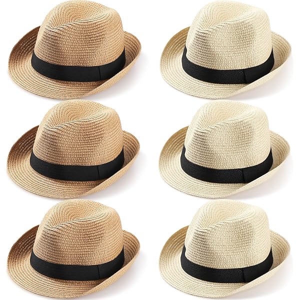 ABOOFAN Mini Chapeaux de Paille Miniatures pour Poupées