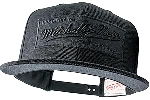 Mitchell & Ness 2 Tone Box Logo - Gorra de béisbol Snapback con Visera Plana