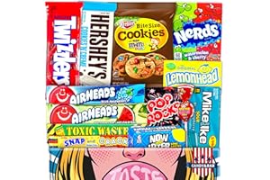 Prime USA Box – Amerikanische Süßigkeiten Geschenkbox | USA Import Geburtstag, Party, Mitbringsel | Geschenk für USA Fans & Süßigkeitenliebhaber | Wichtelgeschenk | Candy & Bar ®