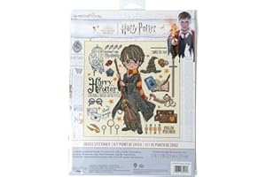 Dimensions Harry Potter Counted Cross Stitch Kit 11"X11"-Magical Design (14 Count)
