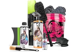 Nuke Guys Felgen & Reifen Reinigungsset | Felgenreiniger 1l mit Indikator + Mikrofaser Felgenbürste + Felgenversiegelung 100ml + Felgenpinsel + Felgenhandschuh + Reifenglanz + Reifenbürste + Tuch