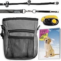 Dog Training Supplies BARKIE Dog Training Kit Treat Pouch, Pet