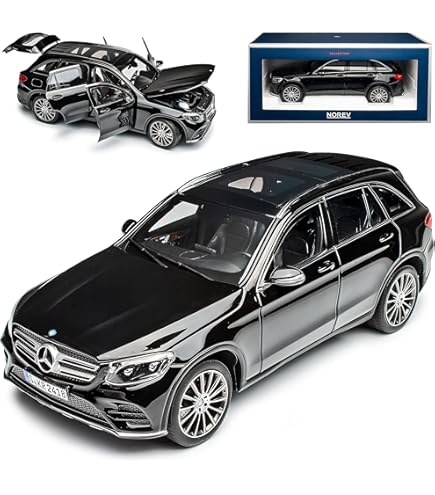 Mercedes GLC Coupé X253 Norev 1/18 - Noir - Miniature 2015