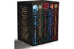 George R. R. Martin's A Game of Thrones 5-Book Boxed Set (Song of Ice and Fire Series): A Game of Thrones, A Clash of Kings, A Storm of Swords, A Feast for Crows, and A Dance with Dragons: 1-5