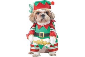 CALIFORNIA COSTUMES Elf Pup Dog Costume - M