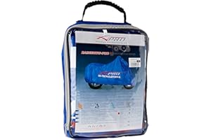 A-Pro Housse de Protection imperméable pour Moto - Bleu M