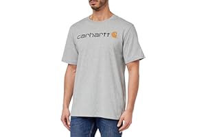 Carhartt Core Logo Workwear Short-Sleeve T-Shirt Camiseta para Hombre