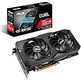 ASUS Dual AMD Radeon RX5500 XT 8GB EVO OC Edition Gaming Grafikkarte (GDDR6 Speicher, PCIe 3.0, 1x HDMI 2.0b, 3x DisplayPort 