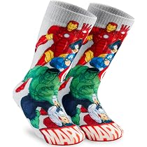 Calze Slipper Looney Tunes Uomo | Calzini Antiscivolo In Pile Con Personaggi Daffy Duck, Bugs Bunny | Idea Regalo Divertente E Calda Per Casa