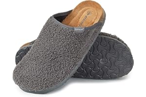 DUNLOP Pantofole Donna, Ciabatte Invernali Donna, Ciabatta da Casa 36-41