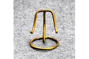 eSplanade Soporte de urna en forma de corazón | Soporte para urna de recuerdo de corazón | Soporte de urna de entierro | Urnas de recuerdo conmemorativo | Latón - Dorado