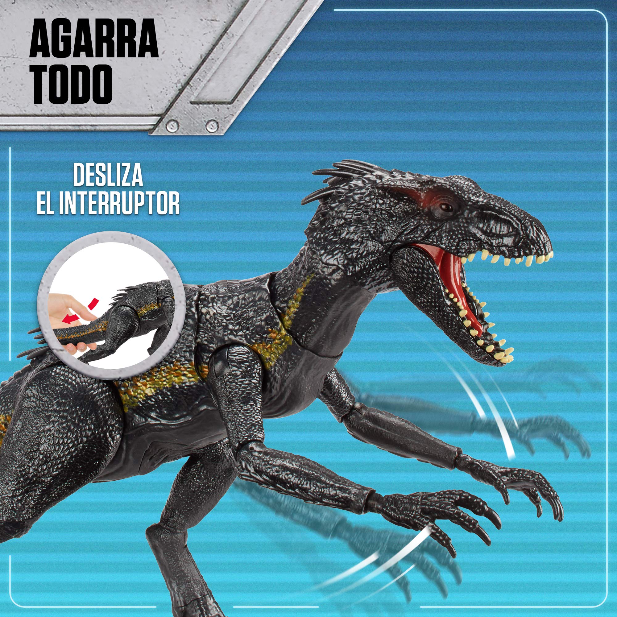 indoraptor luces y sonidos