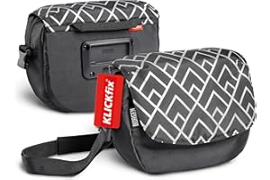 ‎BORGEN Rowerowa torba na kierownicę KLICKfix – wodoodporna i duża rowerowa torba na kierownicę 5 l - Borgen