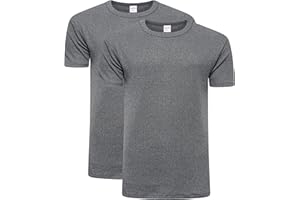 DOLCE ENVY Men's Thermal 2 Pack Half Sleeve Tops Warm Base Layer for Winter Suitable for Daily Use High Performance Half Sleeves Tops