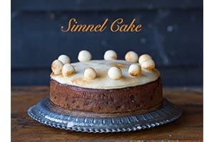 Bizzibeans Cakes Easter Simnel Cake – Large Homemade Lent Fruitcake Topped with Rich Hand-rolled Marzipan – Handmade in Suffolk, UK – Vegetarian & Dairy Free – Round, 8” – 20 Slices - 1.8kg