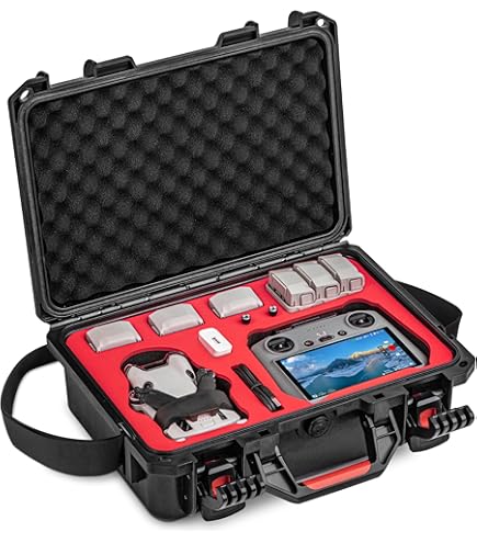 Case Club - Maleta Para Drones Impermeable Precortado Con Ruedas, Mango - Foto 8