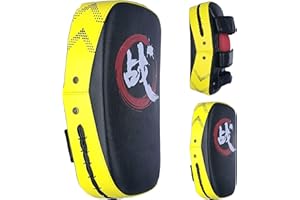 YOUSHANG Paos, Pao de Boxe, Boxe Thai, Bouclier, Pao, Bouclier Frappe,Bouclier de Frappe en Cuir PU 39x19x9cm, pour entraînement de Boxe Tækwondo Muay Thai Sanda etc.