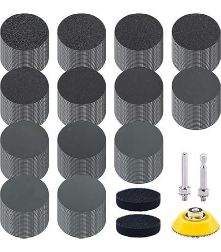 Disque Abrasif 25 Mm Velcro 268 Pcs, Disques De Ponçage | FindTheDeal